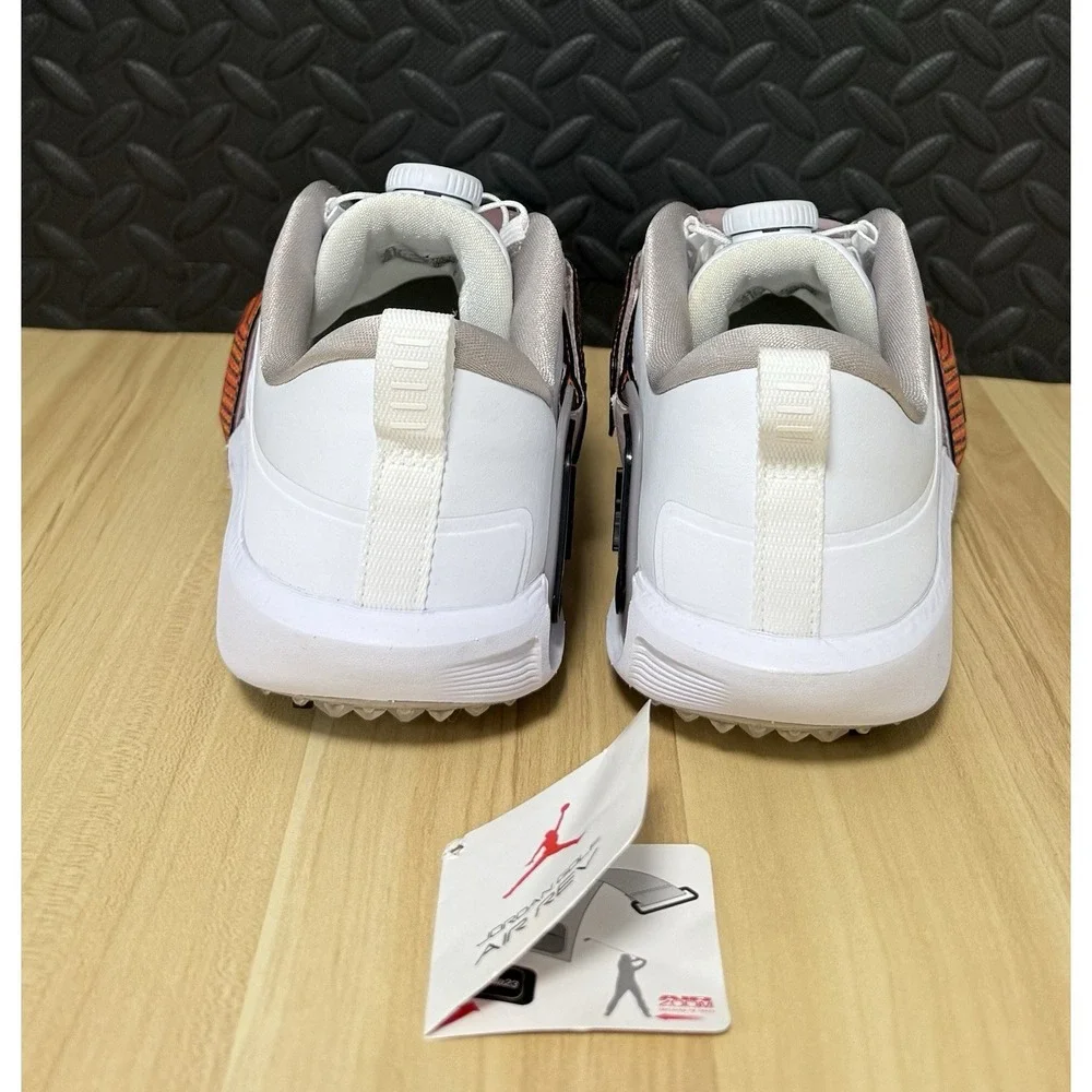 Air Jordan Air Rev Golf Shoes White Black Infrared 23 FV6338-102 Mens Sz 8.5 NEW